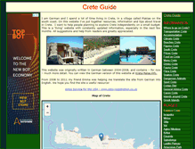 Tablet Screenshot of crete-guide.info